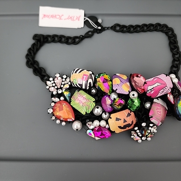 Halloween Betsey Johnson Statement Necklace - Picture 3 of 7